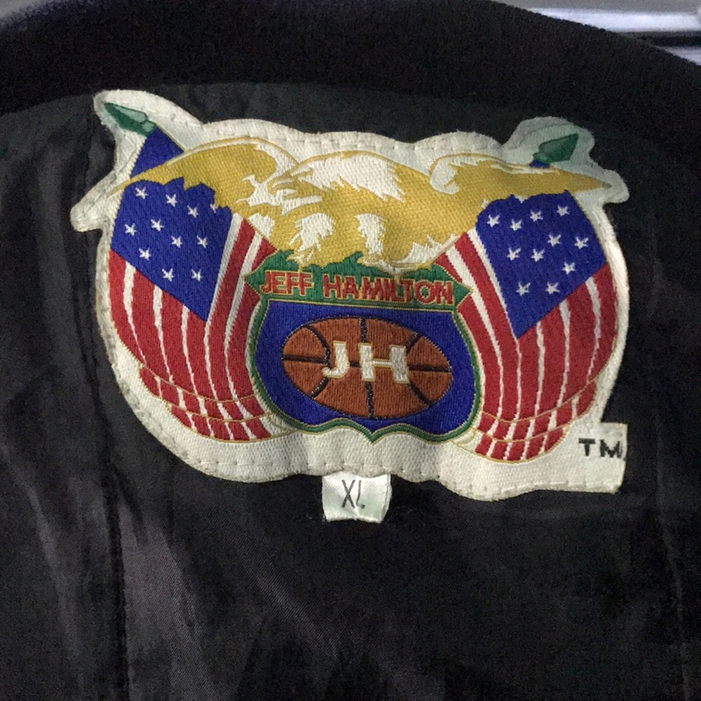 Vintage Jeff Hamilton NBA jacket XL
